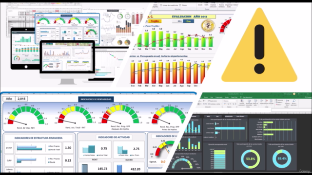 Indicadores de Gestión, KPIs y Dashboards en Excel – Screenshot 4