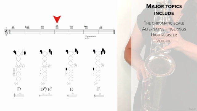 The Complete Intermediate Saxophone Course – Screenshot 3