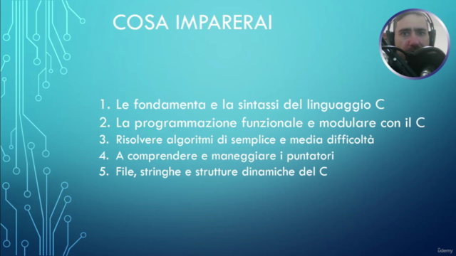 Linguaggio C, il mega corso PREMIUM con esercizi svolti. – Screenshot 3