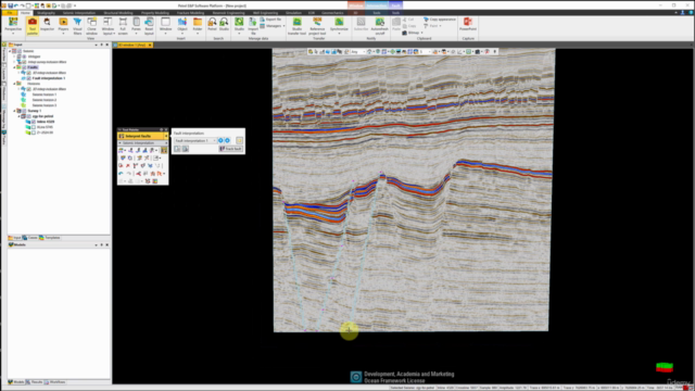 Petrel Seismic Interpretation for Beginners – Screenshot 1