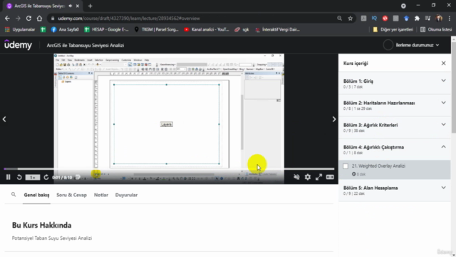 Potansiyel Taban Suyu Seviyesi Analizi – Screenshot 3