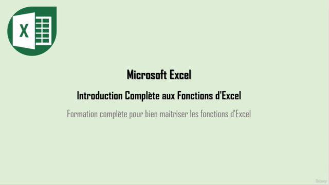 Introduction Complète aux Fonctions d'Excel – Screenshot 1