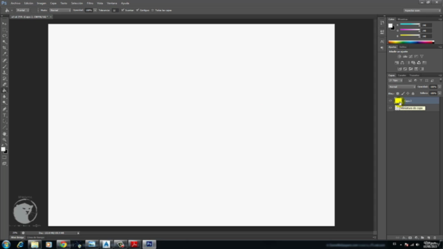 Pintar o colorear plantas arquitectonicas en photoshop – Screenshot 1