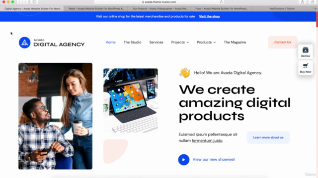 How to Make a Wordpress Website With Avada Theme Part 2 – Screenshot 1