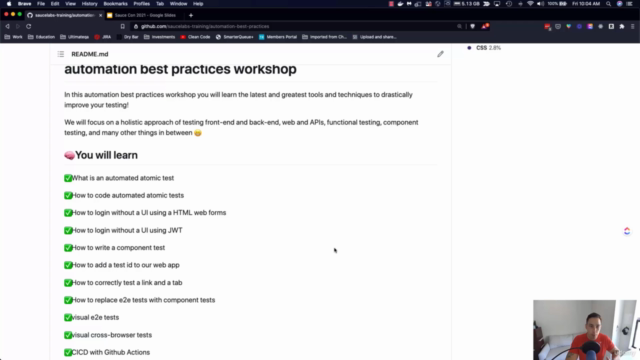 React Web App Testing With NodeJs, Cypress, and WebDriverIO – Screenshot 1