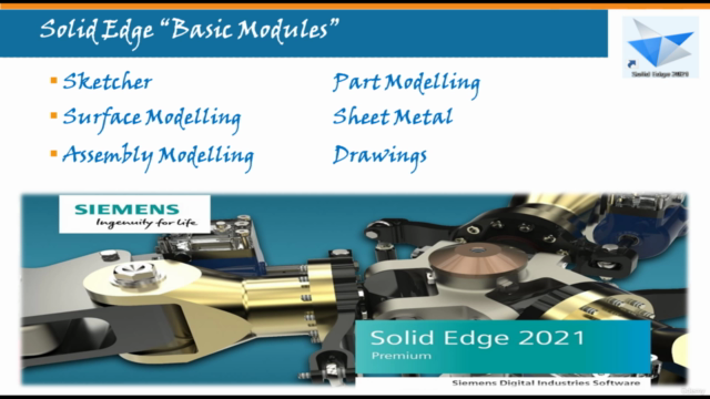 Siemens Solid Edge Essential Training - Screenshot_01