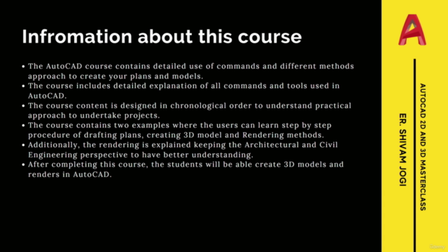 AutoCAD 2D and 3D Masterclass – Screenshot 3
