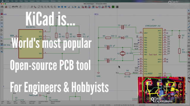 PCB design with KiCad - updated for KiCad 9 – Screenshot 1