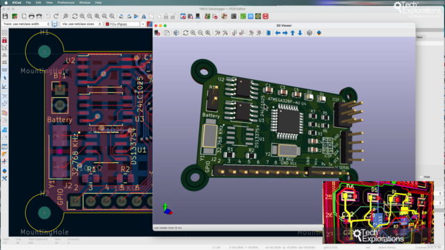 PCB design with KiCad - updated for KiCad 9 – Screenshot 3