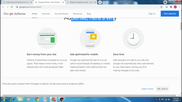 How to use AdSense – Screenshot 1