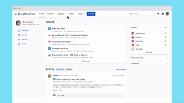 Collaborating in Agile and Software Projects with Confluence – Screenshot 4