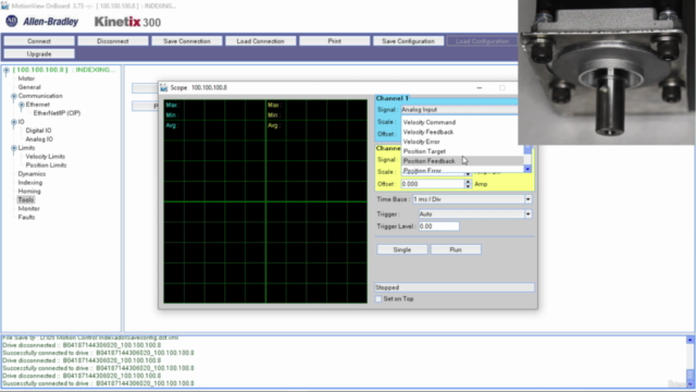 Control de Movimiento Kinetix 300 Servos Motion Control PLC – Screenshot 4