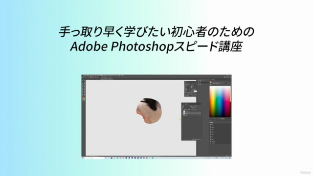 【無料】手っ取り早く学びたい初心者のためのAdobe Photoshopスピード講座【FREE】 – Screenshot 2