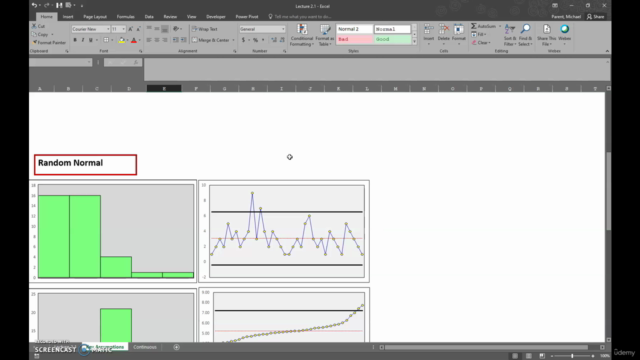 Quality Management in Excel- Control Charts – Screenshot 3