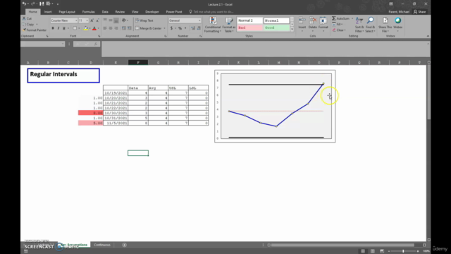 Quality Management in Excel- Control Charts – Screenshot 4