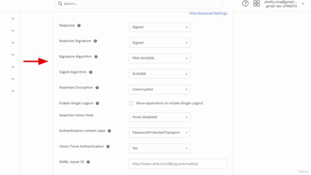 Master SAML 2.0 with Okta – Screenshot 3