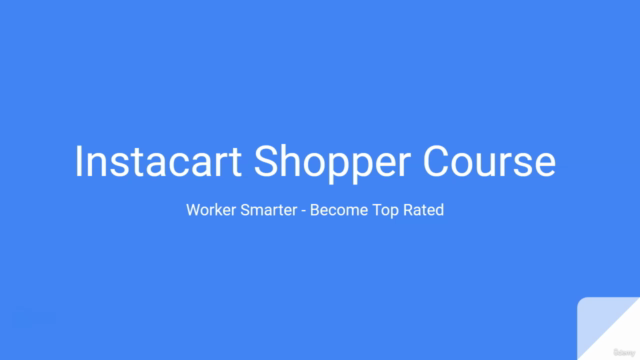 Instacart Shopper: Work Smarter & Become a Top Rated Shopper – Screenshot 1
