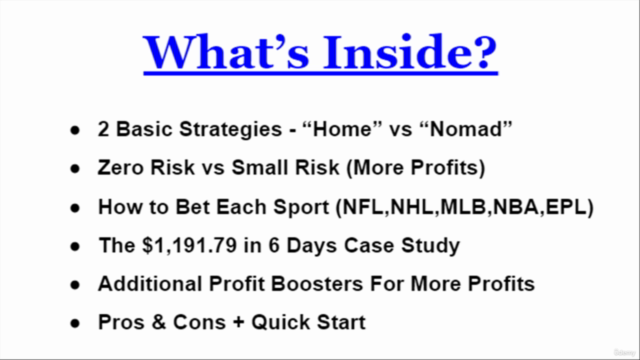 Sports Betting Loophole: How to Generate "Risk Free" Profits – Screenshot 4