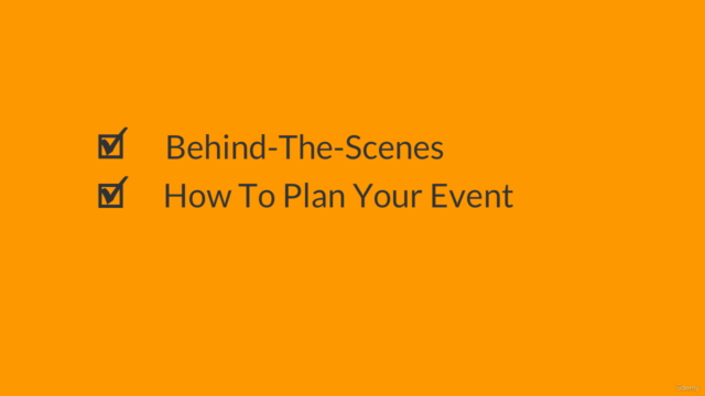 Event Planning 101: Beginners Course in Event Management – Screenshot 3