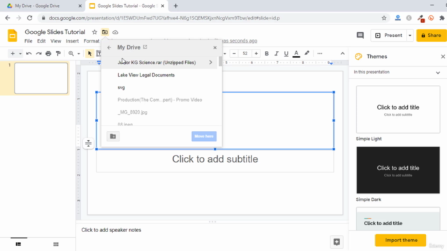 Complete Google Slides from Scratch – Screenshot 3