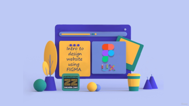 UI design using FIGMA - how to build website's pages – Screenshot 3