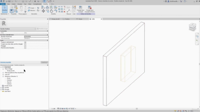 REVIT : LES FAMILLES PARAMÉTRIQUES – Screenshot 3