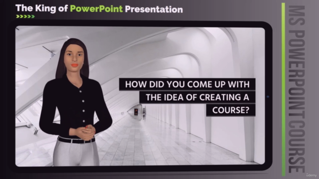 PowerPoint course - The "KING of PowerPoint Presentation" – Screenshot 1