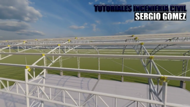 Modelado de cubiertas metálicas en Revit – Screenshot 2