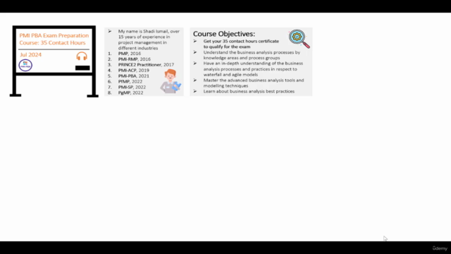 PMI PBA Exam Preparation Course: 35 Contact Hours for PMI – Screenshot 1