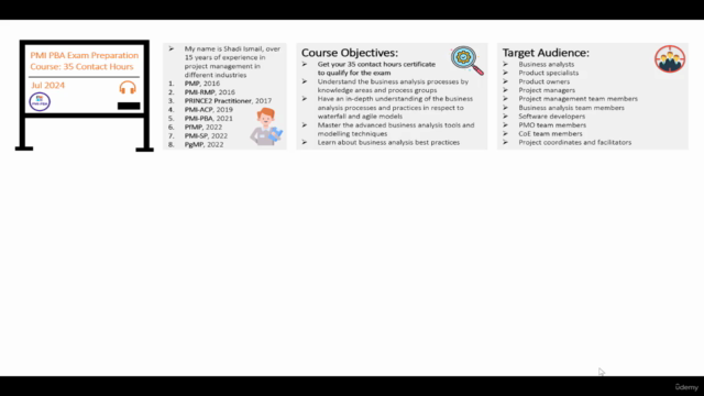 PMI PBA Exam Preparation Course: 35 Contact Hours for PMI – Screenshot 2