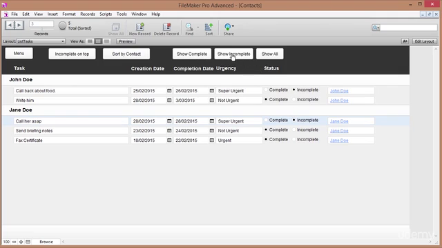 Filemaker Beginner Tutorial - contacts database - Screenshot_04