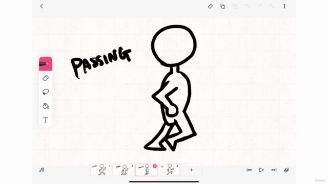 【iPadでアニメーション制作】無料アプリ「FlipaClip」を使ってキャラクターを走らせよう! – Screenshot 4
