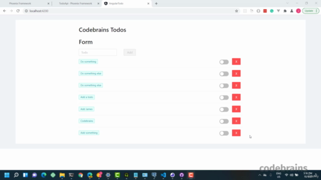 Build A TodoList with Phoenix, Elixir and Angular – Screenshot 1