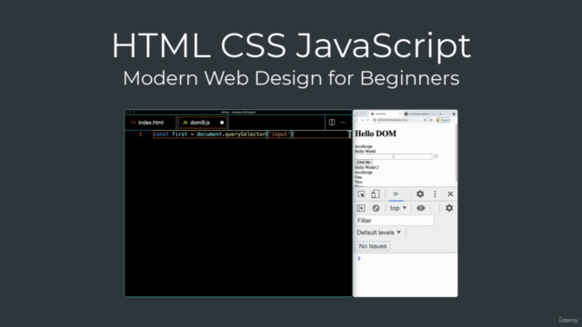 Frontend web developer Modern HTML CSS JavaScript – Screenshot 1