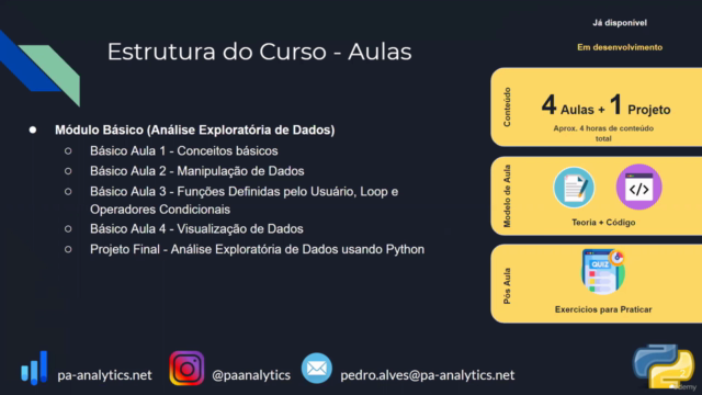Python para Data Science e Analytics - Do Zero ao Avançado – Screenshot 1