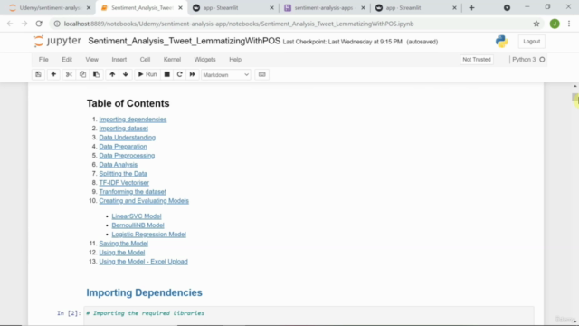 Data Science: NLP : Sentiment Analysis - Model Building – Screenshot 3