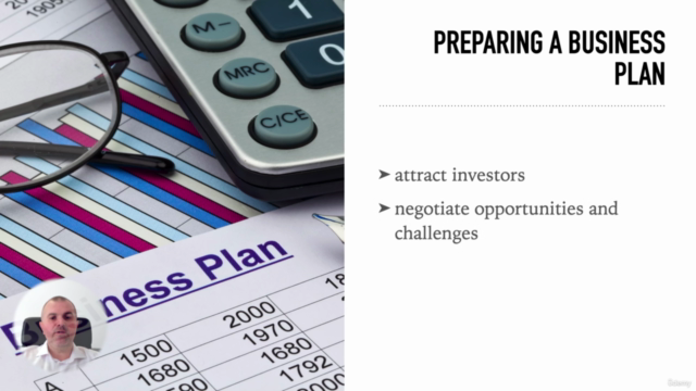 Preparing a Business Plan – Screenshot 2