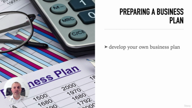 Preparing a Business Plan – Screenshot 3