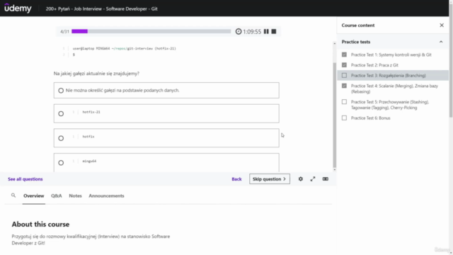 200+ Pytań - Job Interview - Software Developer - Git – Screenshot 4