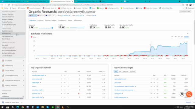 Navigating SEMrush: The Essential Guide for Newbies – Screenshot 3