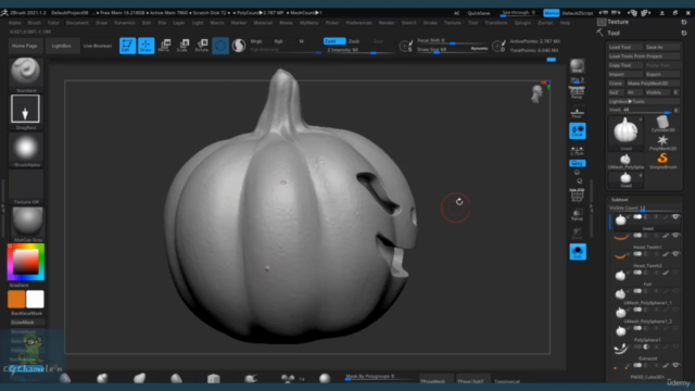 Create a complete 3D Animation -C1- Character modeling – Screenshot 2