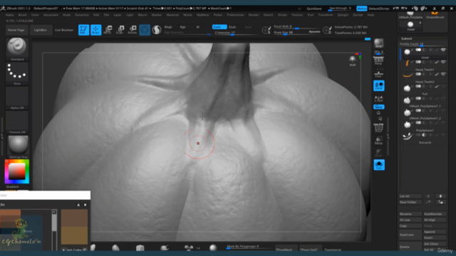 Create a complete 3D Animation -C1- Character modeling – Screenshot 3