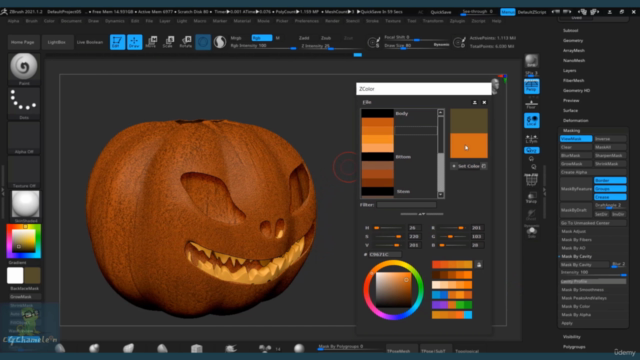 Create a complete 3D Animation -C1- Character modeling – Screenshot 4
