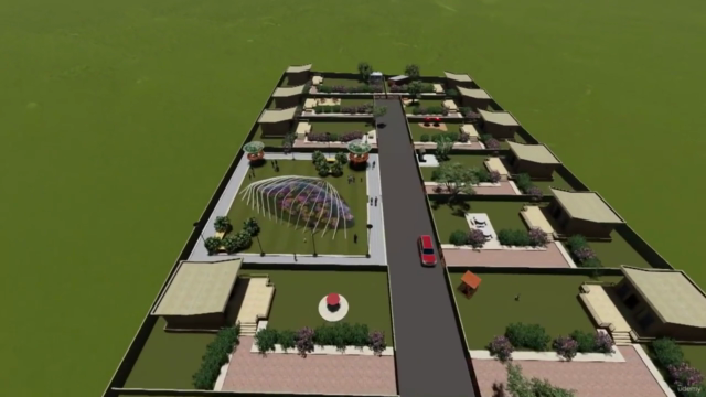 Master Planning of Weekend Villa Township – Screenshot 1