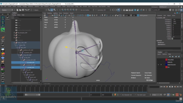 Create a complete 3D Animation -C3- Rigging the Body – Screenshot 3