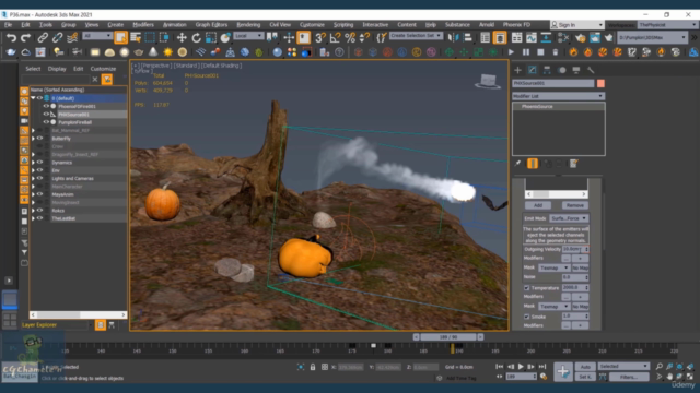 Create a complete 3D Animation -C6 - VFX & Rendering – Screenshot 2