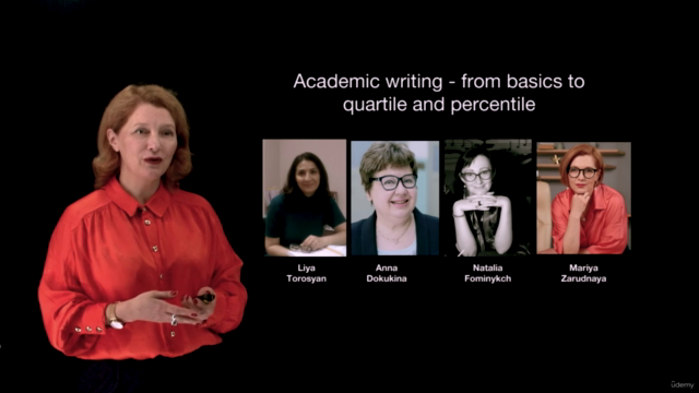 Academic writing - from basics to quartile and percentile – Screenshot 2