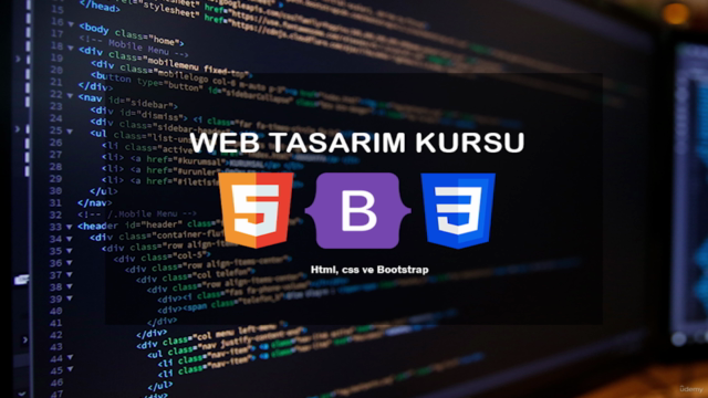 Sıfırdan Web Tasarım Kursu (Html, Css, Bootstrap 5 Eğitimi) – Screenshot 2