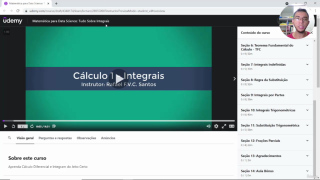 Matemática para Data Science: Tudo Sobre Integrais – Screenshot 1