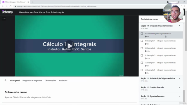 Matemática para Data Science: Tudo Sobre Integrais – Screenshot 3